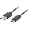 LANBERG CA-USBO-20CU-0005-BK laidas USB-C M A M 2.0 QC 3.0 0.5m Juodas