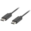Lanberg kabelis USB-C M/M 2.0 0.5m Juodas