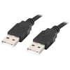 LANBERG cable USB-A M/M 2.0 1.0m juodas