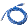 LANBERG CA-US3E-10CC-0030-B extension cable USB 3.0 AM-AF 3m mėlynas