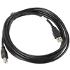 LANBERG CA-USBA-10CC-0030-BK cable USB 2.0 AM-BM 3m juodas