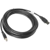 LANBERG CA-USBA-10CC-0050-BK Lanberg kabelis USB 2.0 AM-BM 5m juodas