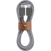 Kabelis USB Native Union USB-A - Lightning 1,2 m Baltas (NTU023ZEB)