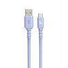 TB Kabelis USB-USB C 1m silikonowy violetinė