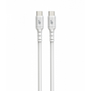 TB USB-C - USB-C laidas 2m, baltas silikonas