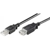 Wentronic TECHLY 686221 Techly Hi-Speed USB 2.0 ilgintuvas A-A M/F 30cm juodas