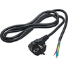 CEE 7/7 maitinimo laidas - neizoliuotas - 1.5 m - Akyga AK-OT-01A
