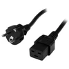 MANHATTAN 302821 Manhattan Maitinimo kabelis IEC320 Schuko iki C19 16A 2,5m juodas