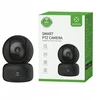 Wi-Fi kamera, 1080P, 5V DC, valdoma PTZ 360°, juoda, TUYA, WOOX