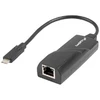 LANBERG NC-1000-02 Adapteris Lan Card USB Typ-C 3.1 – RJ45 1GB ant kabelio