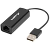 LANBERG NC-0100-01 Adapteris Lan Card USB 2.0 - RJ45 100MB ant kabelio