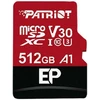 Atminties kortelė Patriot EP Series 512GB Micro SDXC V30