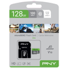 Atminties kortelė PNY Elite Micro SDXC 128GB + Adapteris SD