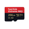 Atminties kortelė SanDisk microSDXC Extreme Pro 256GB 200/140 MB/s A2 C10 V30 UHS-I U3