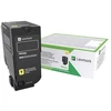 Lexmark 74C2HYE tonerio kasetė Originalus Geltona 1 vnt