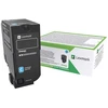 Lexmark 74C2HCE tonerio kasetė Originalus Žydras 1 vnt