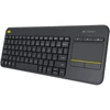 Belaidė klaviatūra Logitech K400 Plus, juoda