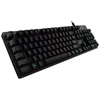 Mechaninė Žaidimų Klaviatūra Logitech G512 Carbon su RGB Apšvietimu, US Tarptautinis Išdėstymas, GX Brown Tactile