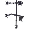 Laikiklis Intracom MANHATTAN Monitorius Mount supports 4 LCD Monitors holds four 33-81.3cm 13inch to 32inch Monitors iki 8kg juodas