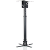 ART RAMP P-107B ART Laikiklis P-107B, 47-76cm iki projektoriaus juodas 15KG Tvirtinimas prie lubinio laikiklio