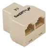 LANBERG AD-RJ45-2RJ45-OU Lanberg RJ45 inline coupler RJ45->2XRJ45