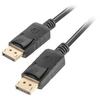 LANBERG CA-DPDP-10CC-0030-BK cable Ekranas Port M/M 3m 4K juodas