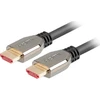 LANBERG HDMI M/M v2.1 cable 0.5m 8K 60Hz juodas