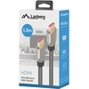 LANBERG HDMI M/M v2.1 laidas 1.8m 8K 60Hz juodas