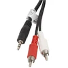 LANBERG CA-MJRC-10CC-0050-BK stereo garso kabelis Mini Jack 3.5mm M -> 2x RCA Cinch 5m