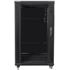 LANBERG FF01-6822-12B laisvai pastatomas stovas 19 savaime surenkamas plokščias paketas 22U/ 600x800mm juodas