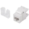 LANBERG KSU6-1000 Keystone modulis RJ45->LSA 180deg UTP Cat.6