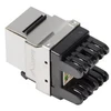 LANBERG KSF6-1000 Keystone Module RJ45 LSA 180deg FTP Cat.6