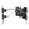 LANBERG PCE-DB9-004 PCI Express->COM 9PIN X4 + žemo profilio laikiklis