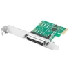 LANBERG praplėtimo plokštė PCI-Express LPT DB25 + žemo profilio laikiklis