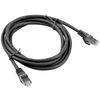 LANBERG PCF6-10CC-0300-BK Patchcord RJ45 kat.6 FTP 3m Juodas