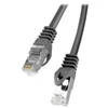 LANBERG patchcord cat.6 30m FTP juodas