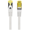 LANBERG patchcord cat.6A S/FTP LSZH CU 1m pilkas