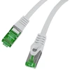 LANBERG Patchcord kat.7 S/FTP LSZH CU 0.5m pilkas Fluke praėjo