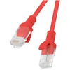 LANBERG PCU5-20CC-0025-R Lanberg Patchcord RJ45 kat. 5e UTP 0,25m Raudona, 10-Pak