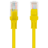LANBERG PCU6-10CC-0050-Y Patchcord RJ45 kat. 6 UTP 0,5m geltona