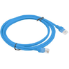 LANBERG PCU6-10CC-0200-B Patchcord RJ45 kat. 6 UTP 2m mėlyna