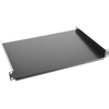 Serverių lentyna LANBERG AK-1008-B Lanberg fixed shelf 19, 1U/483x315mm, max load capacity iki 20kg juodas