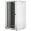 LANBERG WF01-6622-10S sieninis stovas 19 colių išmontuojamas plokščias paketas 22U/600x600mm pilka