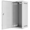 LANBERG Rack spintelė 10 colių sieninis laikiklis 12U 280x310 pilkas su metalinėmis durelėmis buto paketas