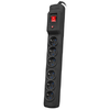 ARMAC Surge protection MULTI M6 10m 6x French outlets juodas