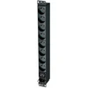 Eaton FlexPDU 8 FR maitinimo paskirstymo įrenginys 1U Juoda 1 AC išvestis(ys / čių)