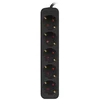 LANBERG Power strip 5x Shuko 1.5m juodas