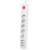 NATEC NSP-0804 Viršįtampių apsauga 8 lizdai IEC CONNECTOR 5m pilkas