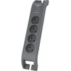 „Philips“ viršįtampių apsauga, 4 lizdai, 2 m, juoda, SPN3140A/60