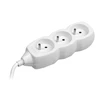 TRACER TRALIS44614 Prailginimo laidas PowerCord 3m 3 lizdai baltas